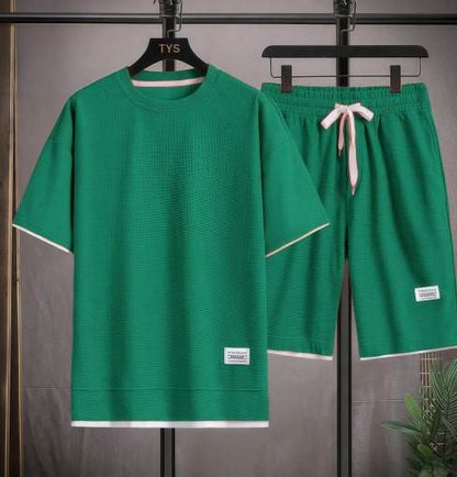 Jordan — Lightweight, Breathable Waffle Fabric Set for Men