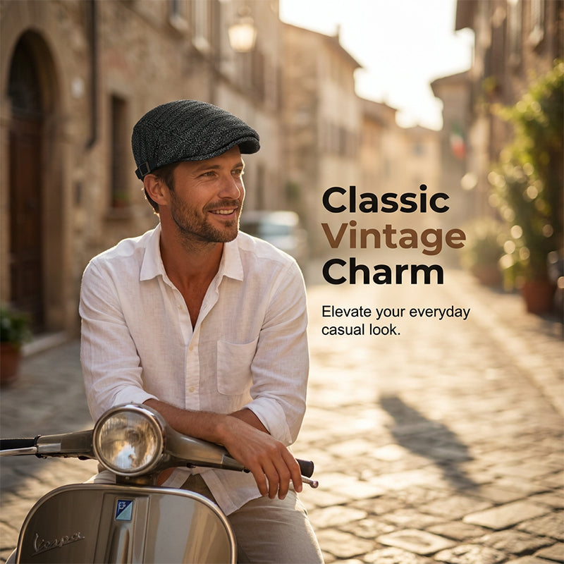 Oliver – Breathable Summer Cap with Adjustable Fit and Sun Protection
