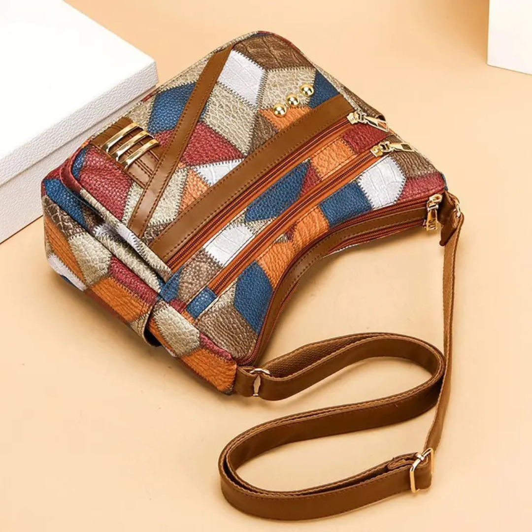 Elise – Soft Leather Bag with Adjustable Shoulder Strap