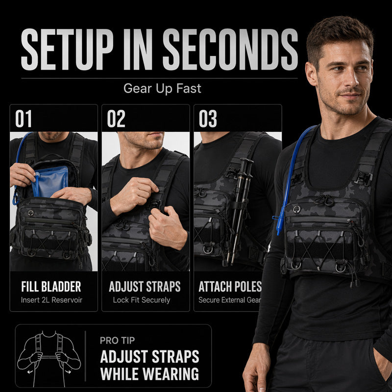 StrideGuard Chest Harness — Unstoppable Comfort, Total Protection