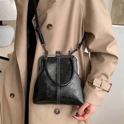 Sophia — Women’s PU Leather Handbag with Vintage Flair