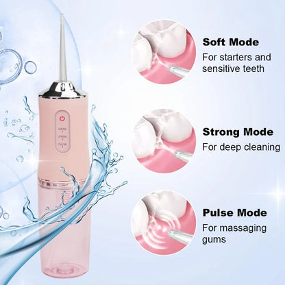 HydraPearl — Portable Water Flosser | 50% OFF
