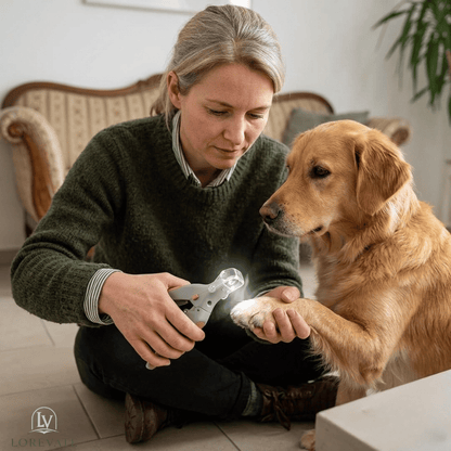 LumiPaw — Precision Pet Nail Clipper | 50% OFF