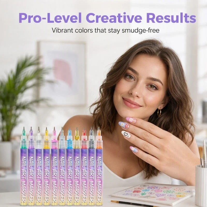 Chromaflair Nail Art Pens — Create Stunning Nail Masterpieces