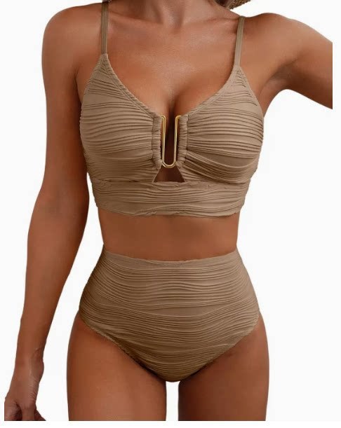 Amelia — Push-Up High Waist Bikini for Women
