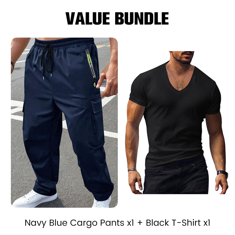 Jackson – Durable Cargo Pants with Adjustable Waistband