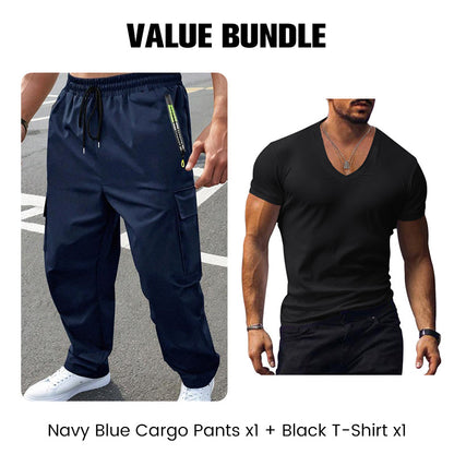 Jackson – Durable Cargo Pants with Adjustable Waistband