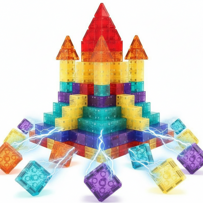 Magnetic Building Block Set – Ignite Creativity Daily