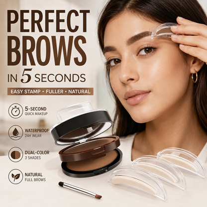 Double-Sealing Eyebrow Stamp – Instant Volume, All-Day Confidence