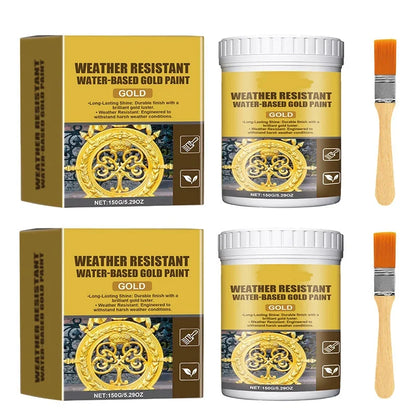 Luminous Gold Paint — Dazzle Every Surface