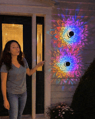 LumaHalo Mandala Light — Ignite Calm, Color, Wonder