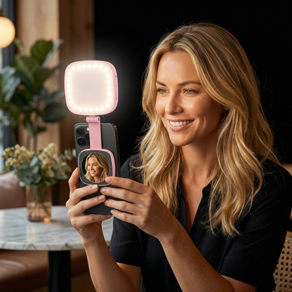 LumaCharm — Selfie Glow Light | 50% OFF