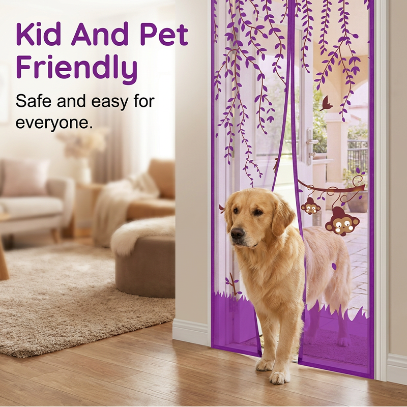 SwiftShield Mesh Door — Effortless Pest-Free Comfort