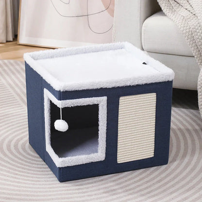 CozyNest Cat Hideaway — Ultimate Calm, Playful Comfort