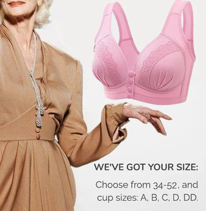 Clara – Women's Bra with Front Closure, Lift, and Comfort