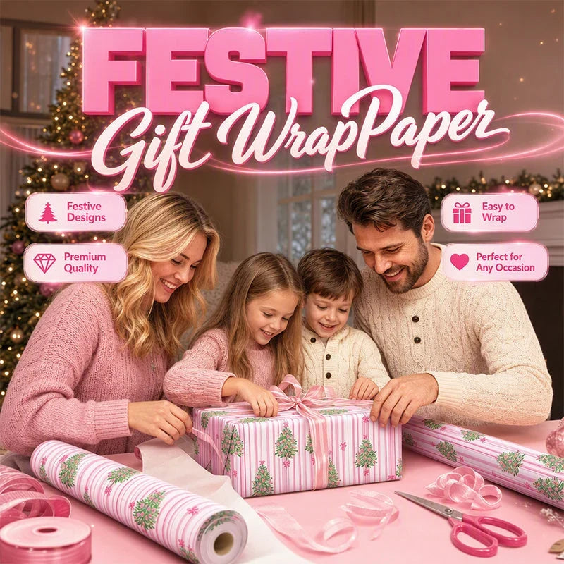 GlowMerry — Holiday Gift Wrapping Paper | 50% OFF