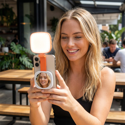 LumaCharm — Selfie Glow Light | 50% OFF