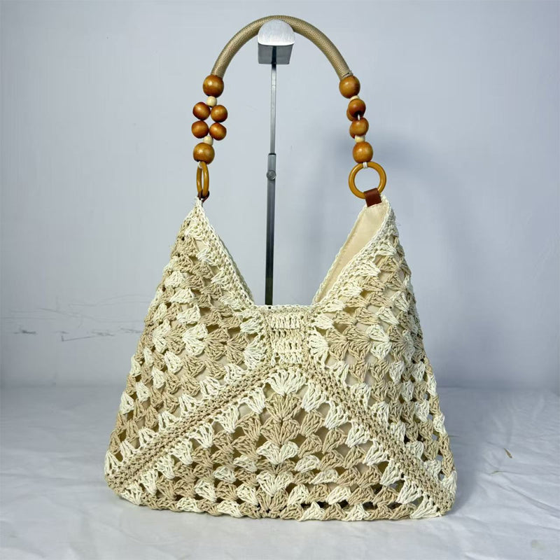 Artisan-Handcrafted Woven Tote — Effortless Style Confidence