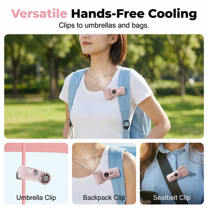 Clip Breeze Fan — Instant Hands-Free Freshness