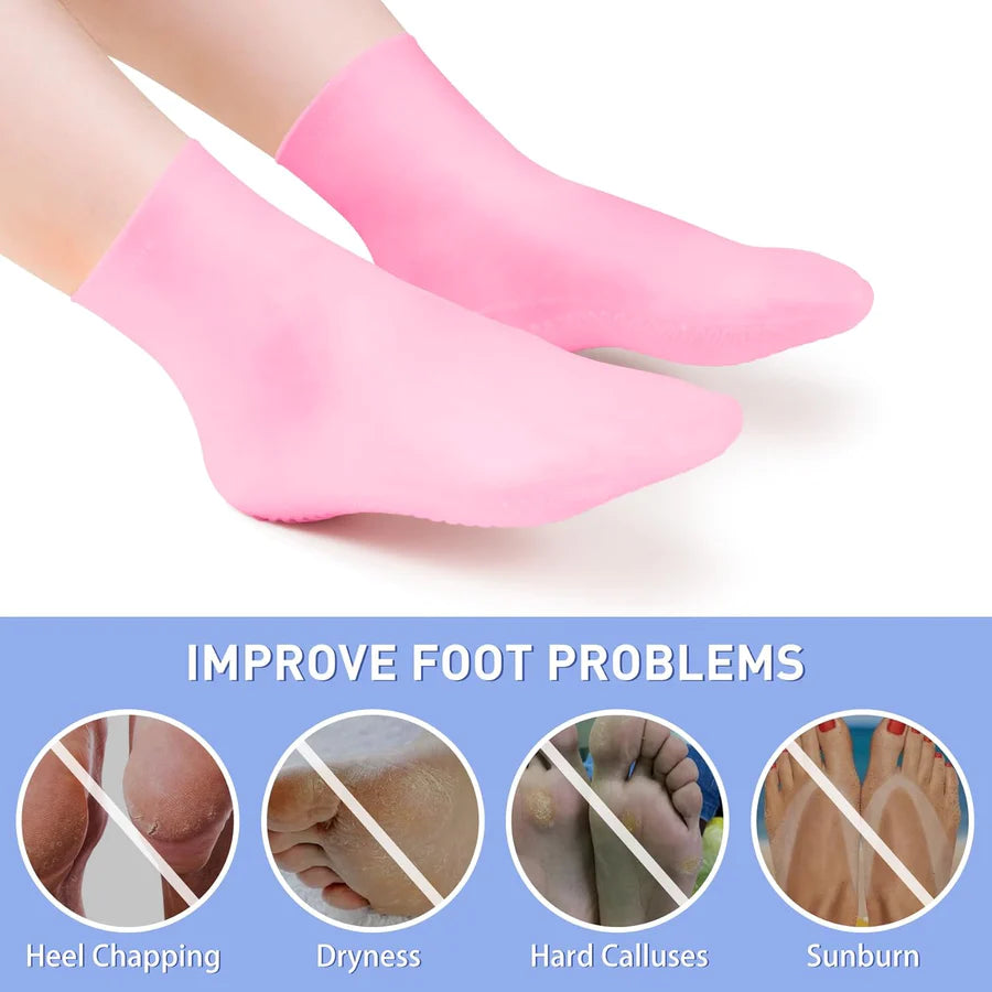 HyperSilk Moisturizing Socks — Soften, Heal, Pamper