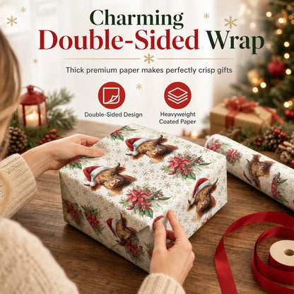 Papel de regalo festivo Savista — El doble de alegría al envolver
