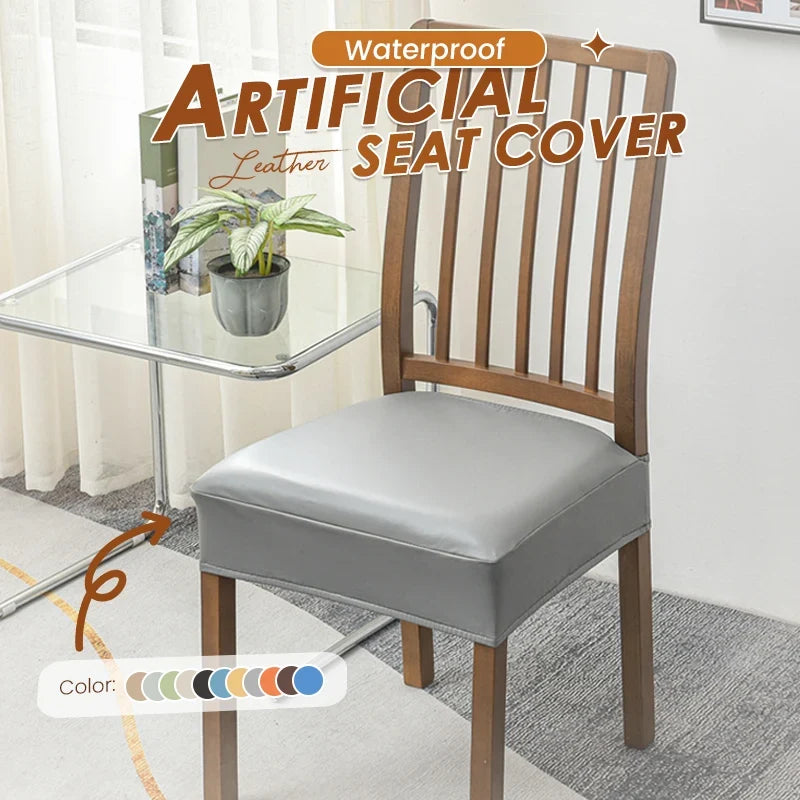 Premium Waterproof Leather Seat Cover — Protect Chairs Effortlessly