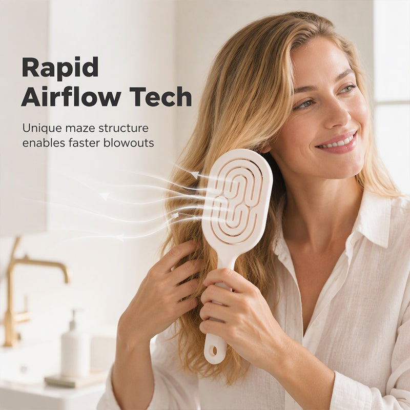 HairbrushPro — Self-Cleaning Detangling Hair Brush | 1+1 FREE