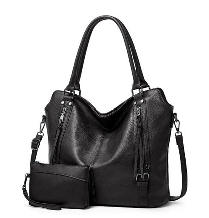 Elisa – Women's PU Leather Handbag with Smart Organization