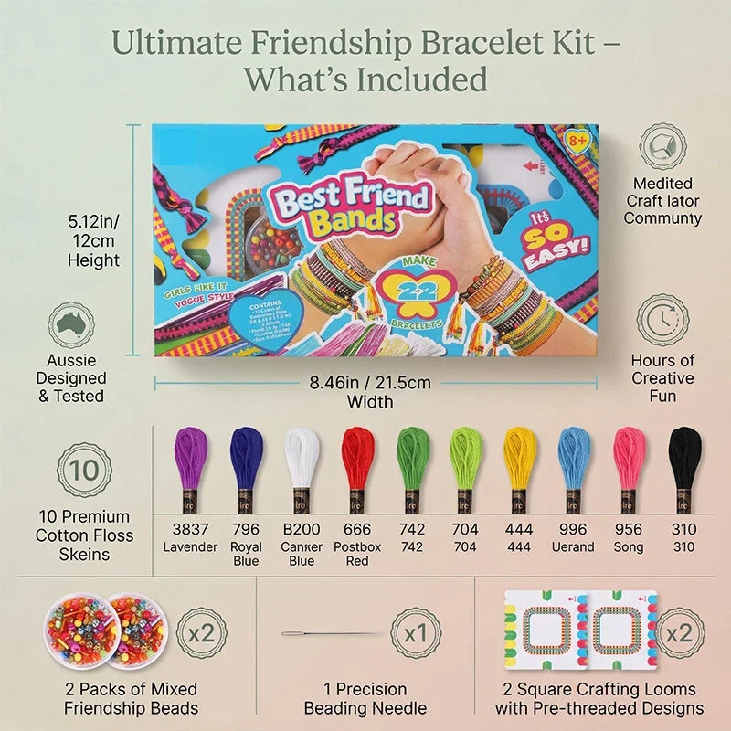 RadiantBond Bracelet Kit — Ignite Creativity, Spark Joy