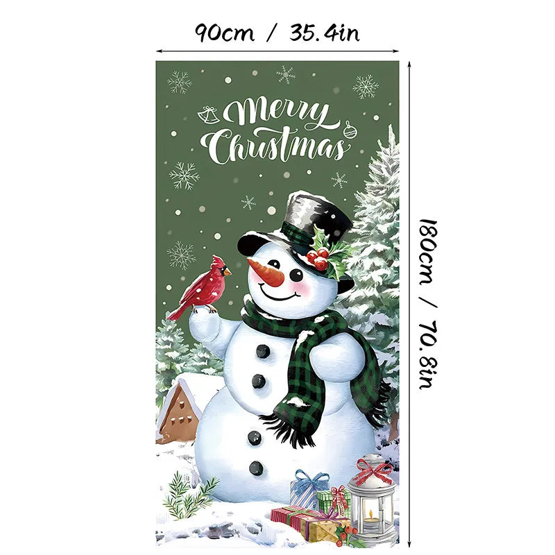Holiday Door Cover — Instant Festive Joy