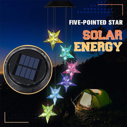 DuskGlow Solar Wind Chimes — Effortlessly Create Evening Ambiance