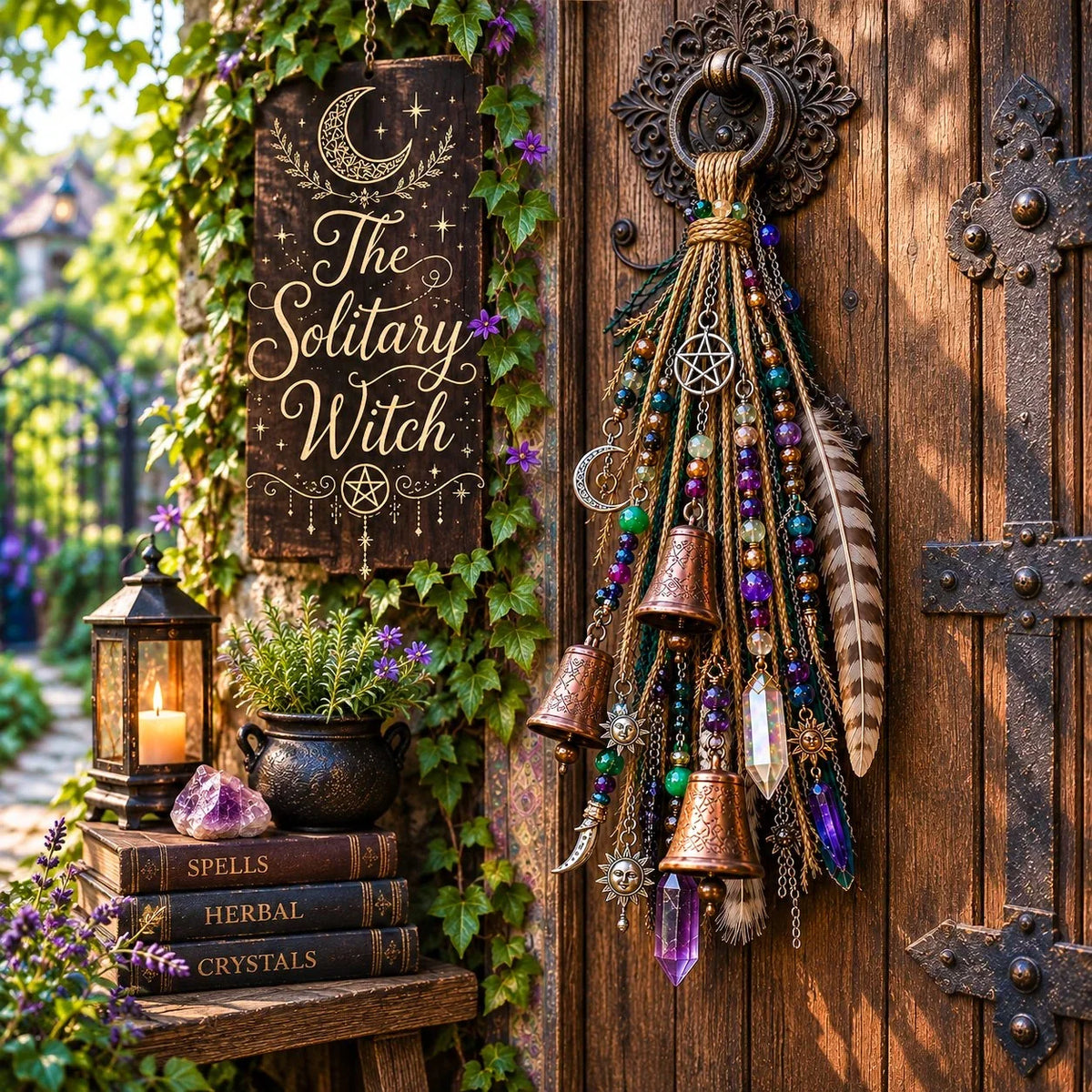 Celestara Hanging Charm — Ignite Cosmic Warmth