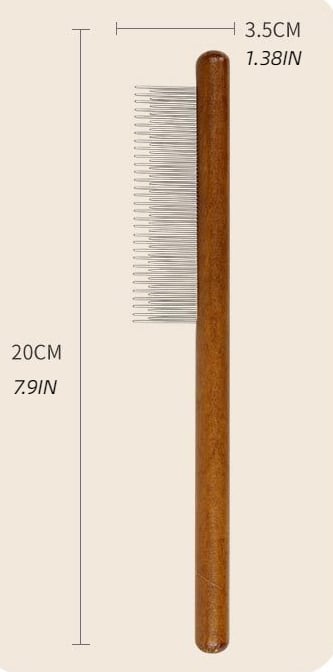 Precision Comb for Pets – Pain-Free Shine Enhancement