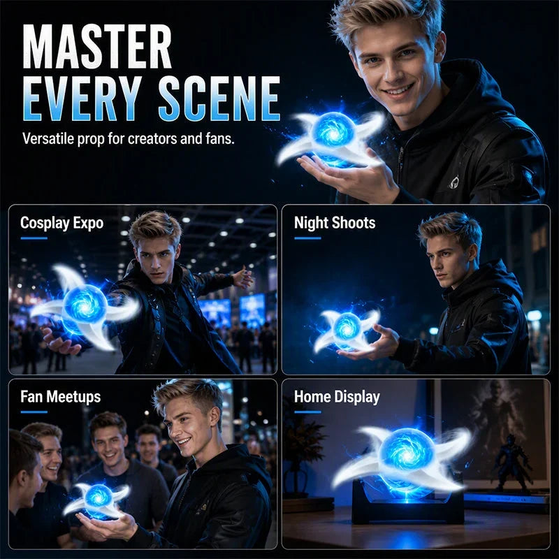 Spinning Shuriken — Command Attention Instantly