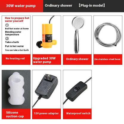 Outdoor Shower Pro — Portable Rechargeable Shower | 50% OFF