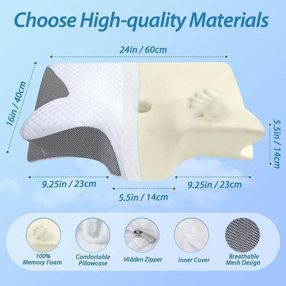 SilkaRest Pillow — Sleep Pain-Free