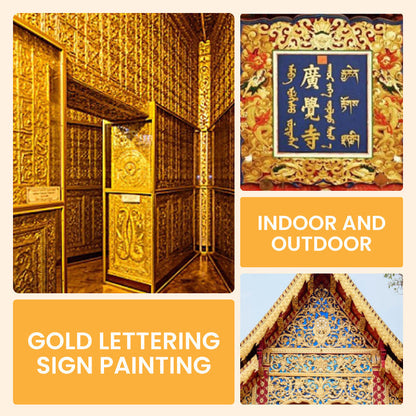 GoldLuxe — Metallic Leaf Paint | 1+1 FREE