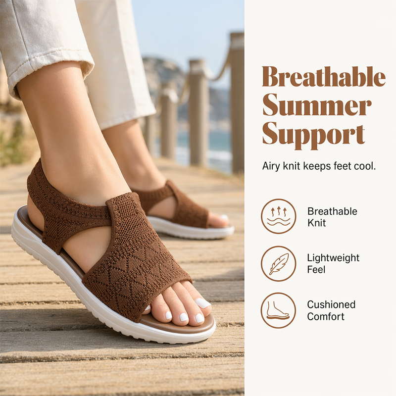 Emma — Lightweight Breathable Sandals with Plush Cushioning