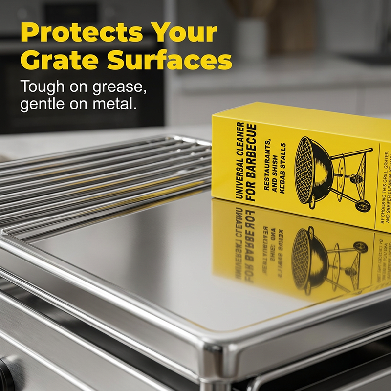 GrillGuard Cleaner — Effortless Shine Release