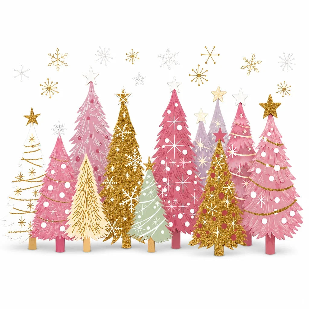 CrystalMist Holiday Window Clings — Instant Festive Glow