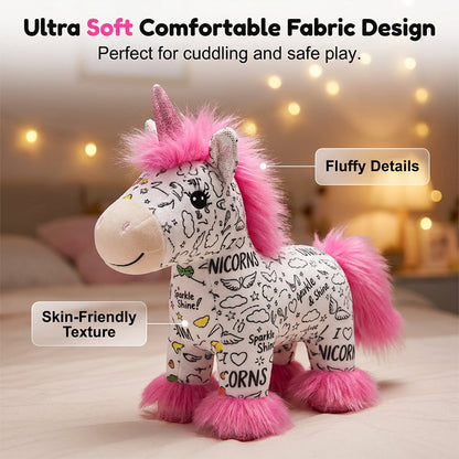 Plush friend with color change — unleash creativity instantly