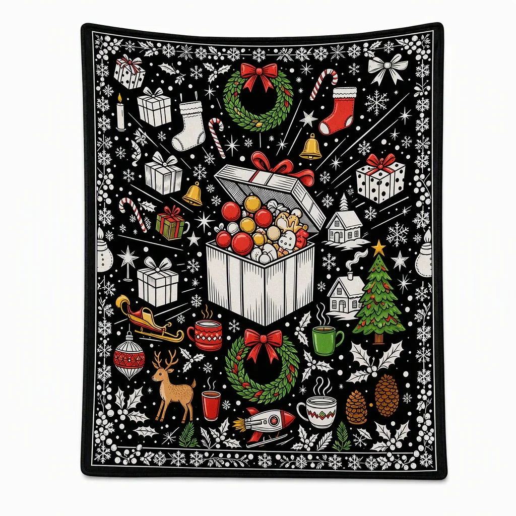 MerryMuse Coloring Blanket — Spark Family Creativity
