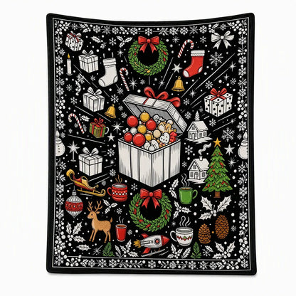 MerryMuse Coloring Blanket — Spark Family Creativity