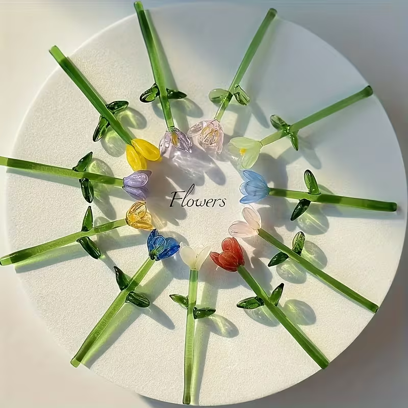 Crystal Glass Flowers — Timeless Beauty and Magic
