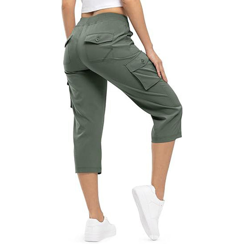 Sonia – Breathable, Feather-Light Travel Capris with Pockets