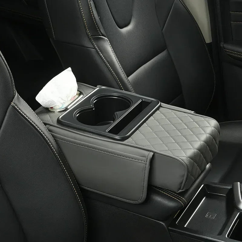 CruiseEase Memory Foam Armrest – Ultimate Comfort, Organized Ride