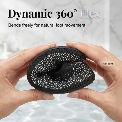 Fascinating water shoes with breathable mesh and non-slip sole