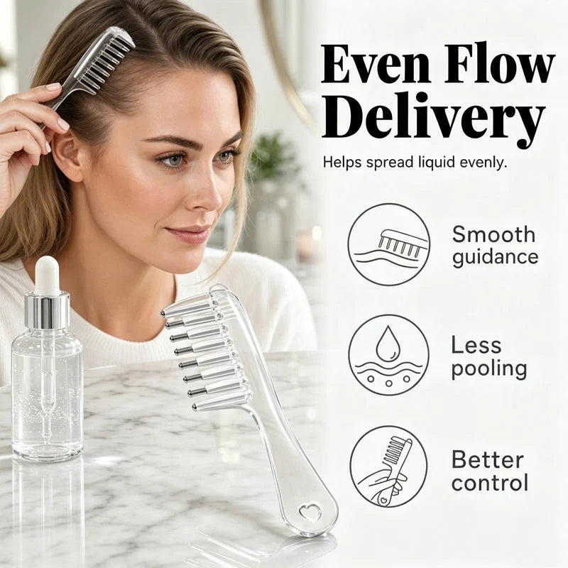 LumaSheer Scalp Massager — Precise Care, Pure Bliss