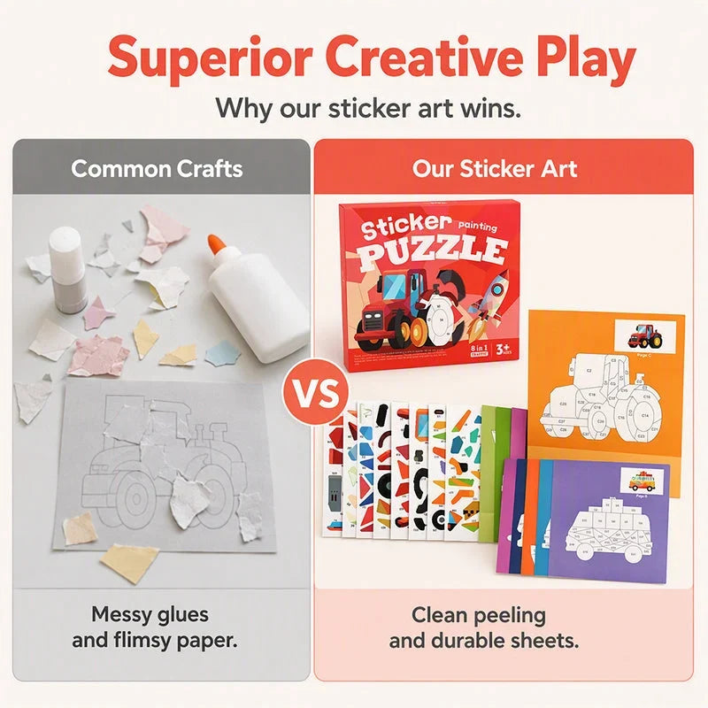 Little Visionary Sticker Book — Boost Focus, Spark Creativity