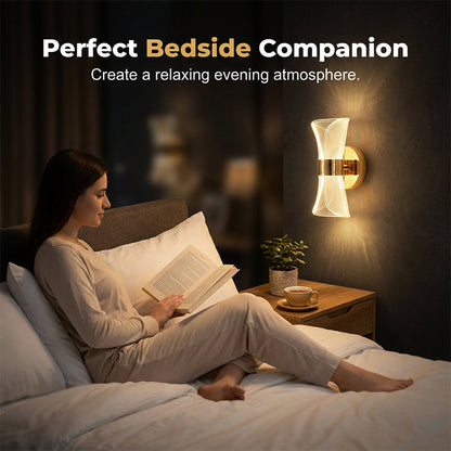LumaAura — Designer LED Wall Light | 50% OFF